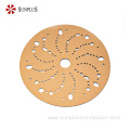 Sandpaper Multi-Holes Gold Sanding Paper Automotive